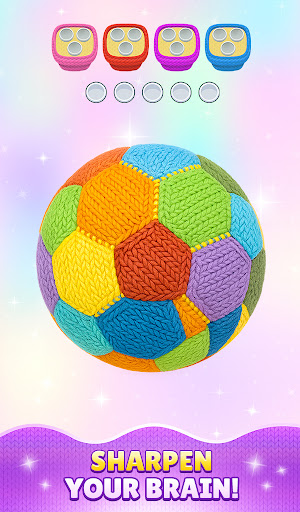 Yarn Sort 3D: Jam Puzzle ekran görüntüsü