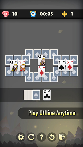 TriPeaks Solitaire: Kart Oyunu ekran görüntüsü