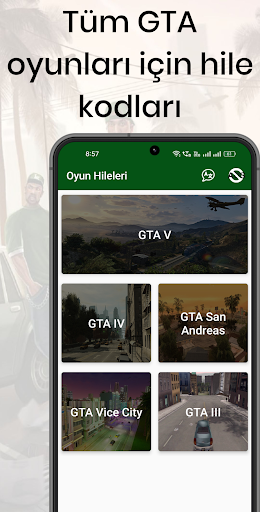GTA Hile Kodları ekran görüntüsü