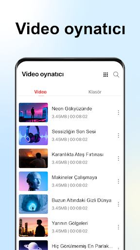 Video Oynatıcı: Medya Oynatıcı ekran görüntüsü