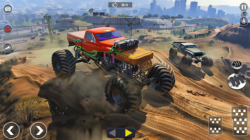 canavar kamyon offroad oyunu ekran görüntüsü