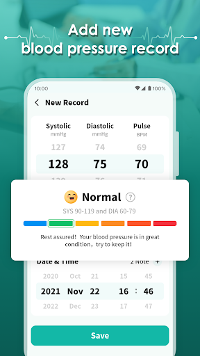 Record Blood Pressure ekran görüntüsü
