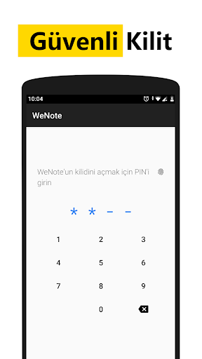 WeNote: Notlar, Defter, Notes ekran görüntüsü