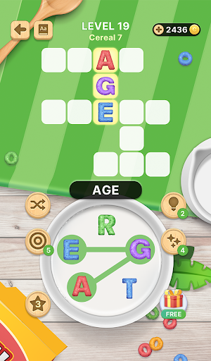 Word Cereal: cross & anagram ekran görüntüsü