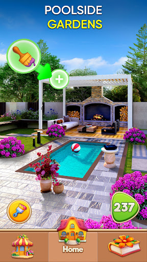 Garden & Home: Tasarım Oyunu ekran görüntüsü