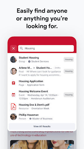 MyWSSU mobile ekran görüntüsü