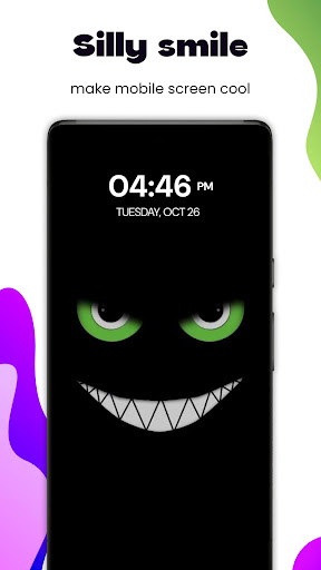 Funky Smiles Live Wallpaper ekran görüntüsü