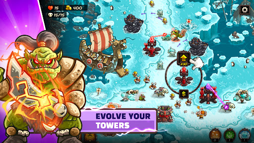 Kingdom Rush Vengeance TD Game ekran görüntüsü