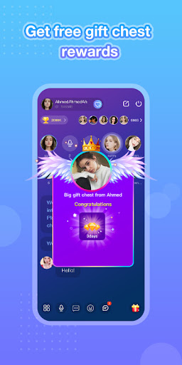 E Chat-Group Voice Chat Rooms ekran görüntüsü