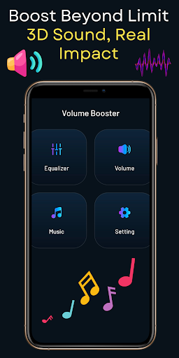 Volume Booster - Equalizer ekran görüntüsü