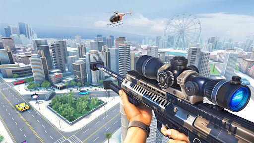 Assassin Sniper Shooting Games ekran görüntüsü