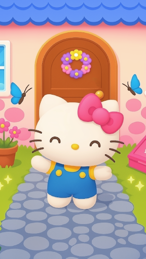 My Talking Hello Kitty friends ekran görüntüsü