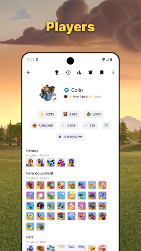 War Report for Clash of Clans ekran görüntüsü