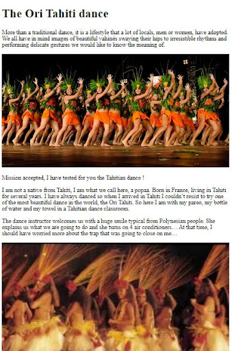 How to Tahitian Dance ekran görüntüsü