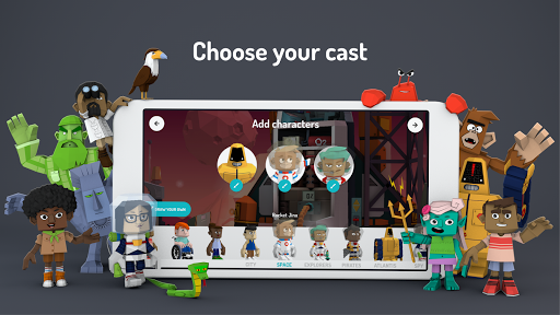 Toontastic 3D ekran görüntüsü