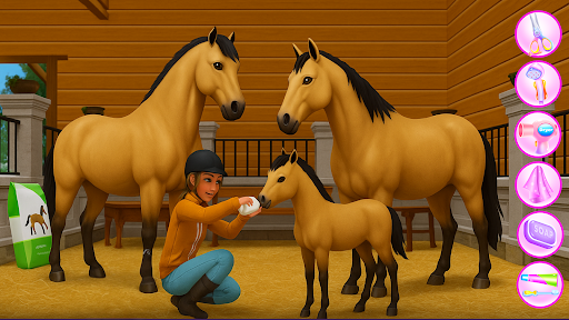 Princess Horse Caring 3 ekran görüntüsü