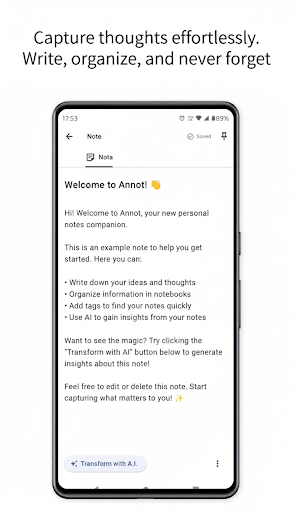 Annot: notes app for android ekran görüntüsü