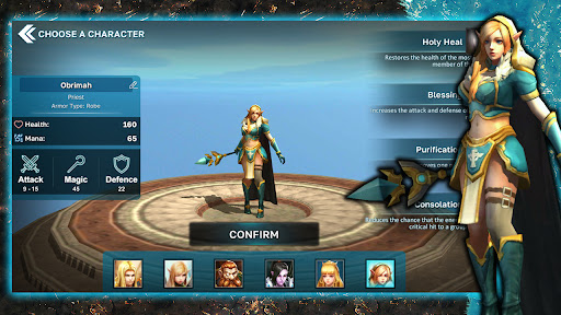 Fantasy Heroes: Action RPG 3D ekran görüntüsü