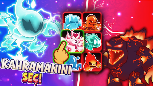 Elemental Monsters: Merge Oyun ekran görüntüsü