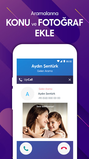 UpCall - Bilinmeyen Numara ekran görüntüsü