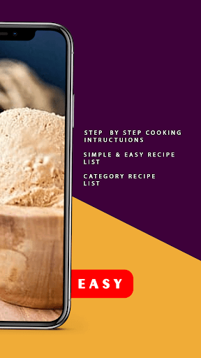 Ice Cream Recipes Offline ekran görüntüsü