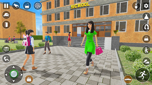 School Teacher Game School Day ekran görüntüsü