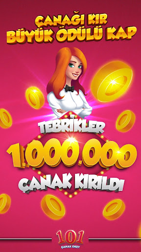 101 Çanak Okey - Mynet ekran görüntüsü
