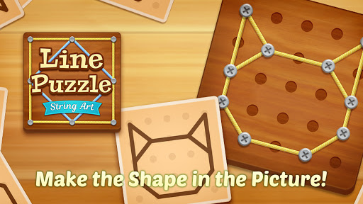 Line Puzzle: String Art ekran görüntüsü