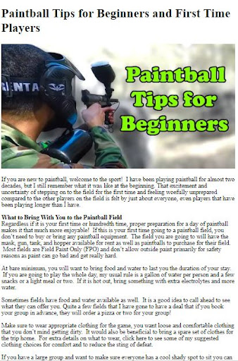 How to Play Paintball ekran görüntüsü