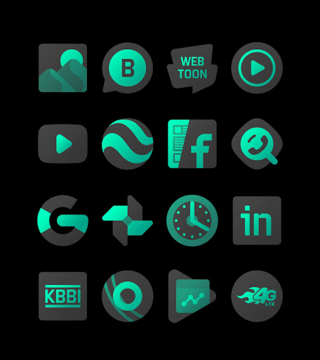 Cyandiant - icon Pack ekran görüntüsü