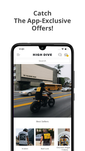 High Dive Apparel ekran görüntüsü