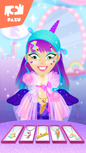 Girls Hair Salon Unicorn ekran görüntüsü
