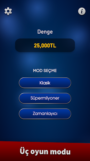 Milyoner 2026 Soru Cevap Oyunu ekran görüntüsü