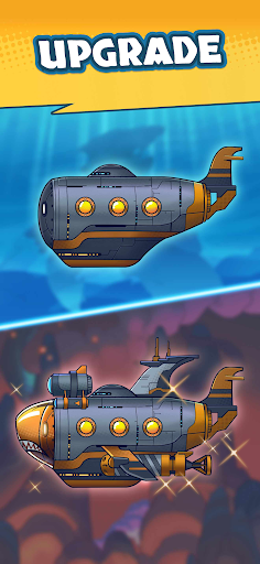 Submarine Quest: Merge&Explore ekran görüntüsü