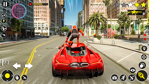 Spider Game Mafia Rope Hero ekran görüntüsü