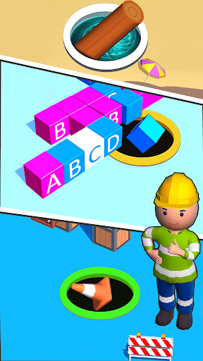 Whole in Hole: Black Hole Game ekran görüntüsü