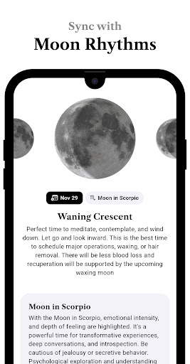 Luna - Moon Phase Calendar ekran görüntüsü