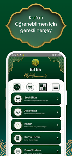 Sesli Elifba - Kur'an Öğren ekran görüntüsü