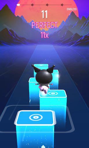 Dance Tiles Kuromi ekran görüntüsü