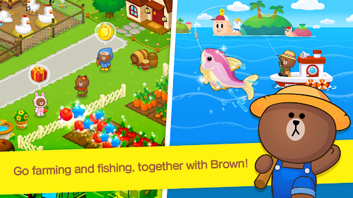 LINE BROWN FARM ekran görüntüsü
