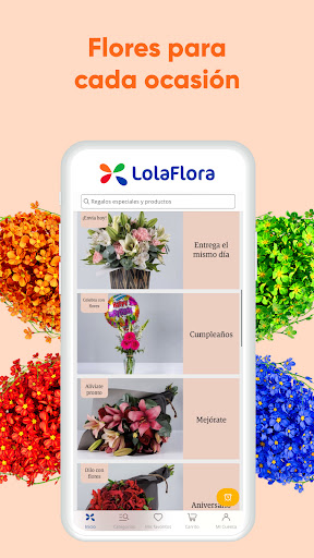 LolaFlora: Envia flores online ekran görüntüsü
