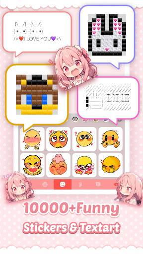 Pink Cute Hippo Tema ekran görüntüsü