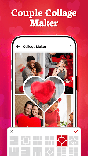 Valentine's Day Photo Frame ekran görüntüsü