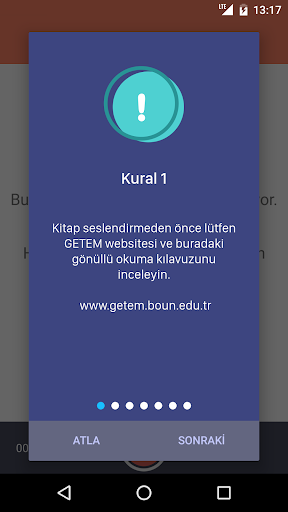 Kitaplara Ses ekran görüntüsü