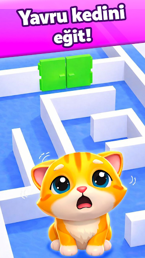 Cat Escape Sanal Kedi Oyunları ekran görüntüsü
