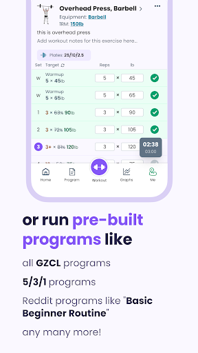 Liftosaur: Scriptable Workouts ekran görüntüsü