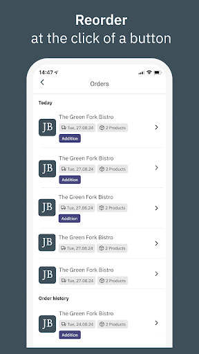 JB Foods Ordering App ekran görüntüsü