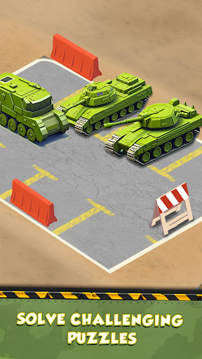 Military Yard: Parking Rush ekran görüntüsü