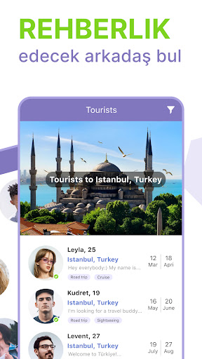 TourBar - Seyahat Arkadaşı Bul ekran görüntüsü
