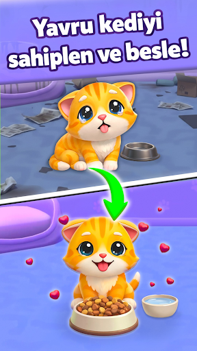 Cat Escape Sanal Kedi Oyunları ekran görüntüsü